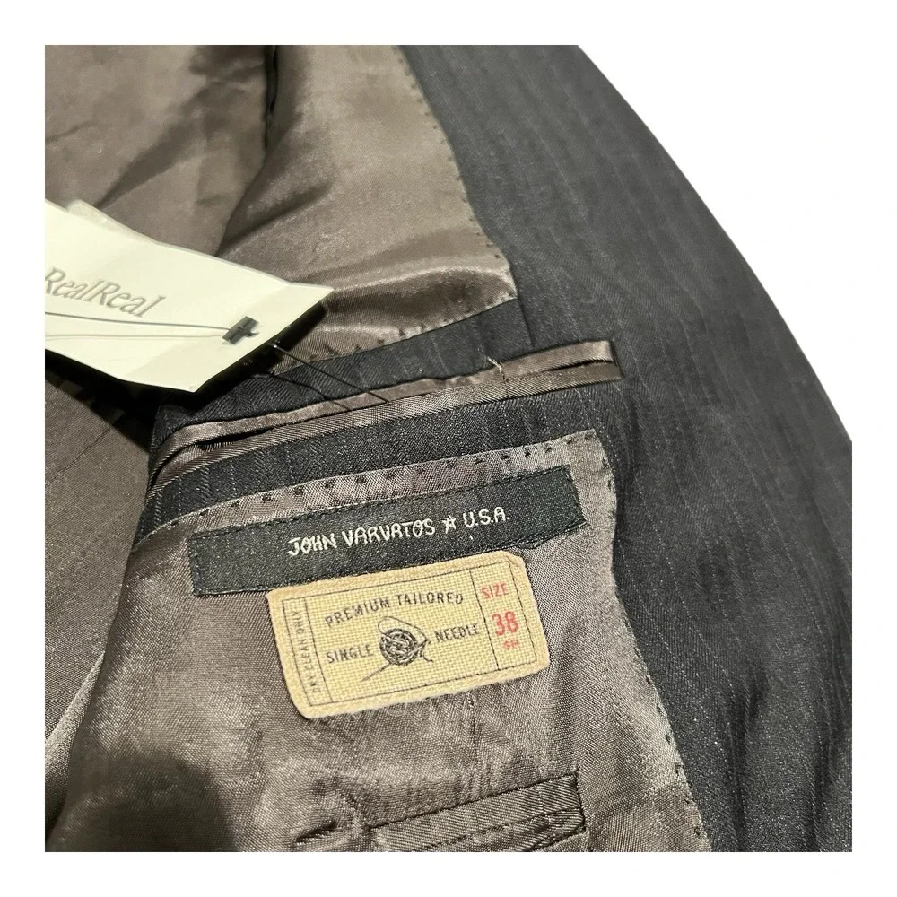 John Varvatos USA Lyon 2-Button Blazer Sport Coat‎ Mens 38 SH Lined
